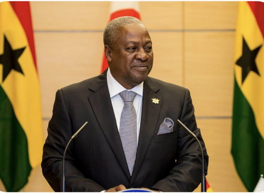 President of Ghana, H.E John Dramani Mahama