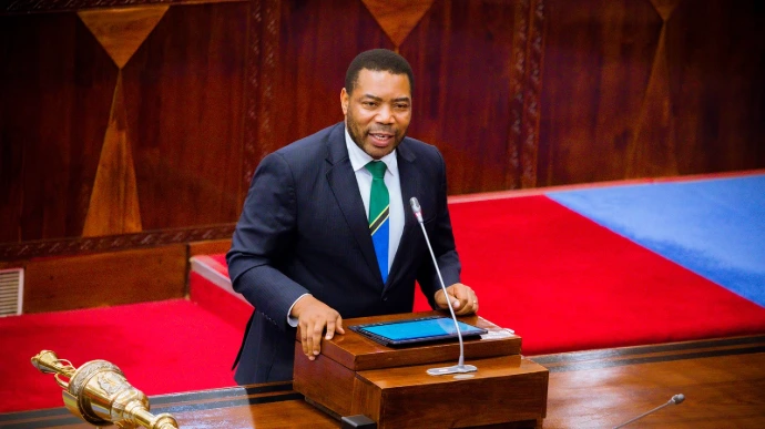 Picture of Tanzania prime minister, Dr Mwigulu Nchemba